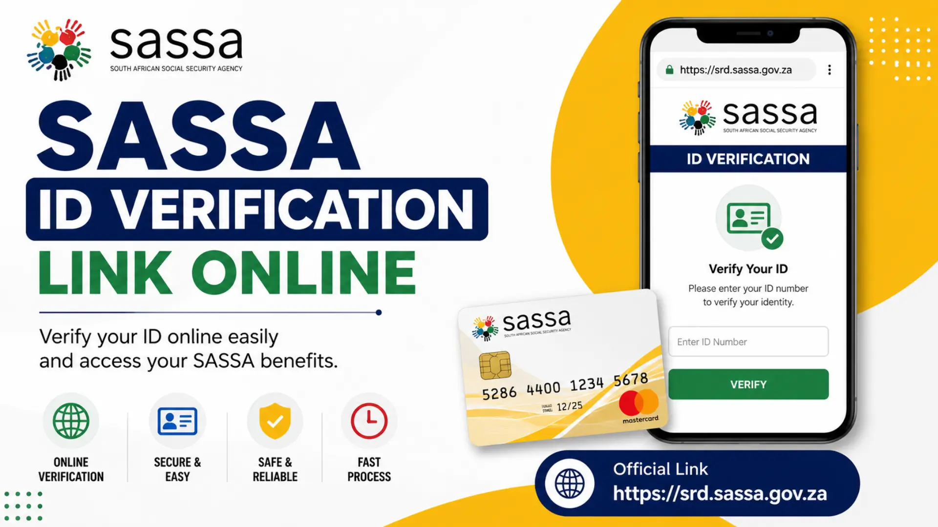 SASSA ID Verification Link Online