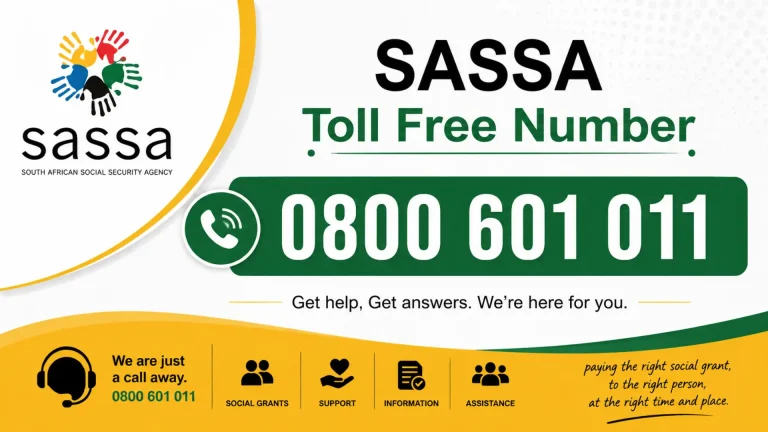 SASSA Toll Free Number