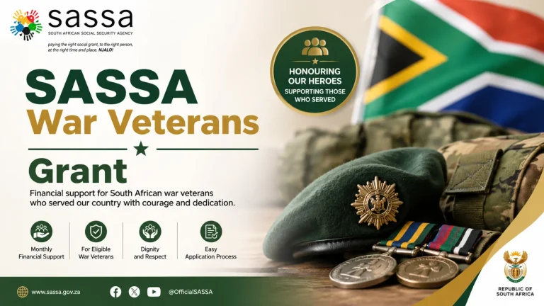 SASSA War Veterans Grant
