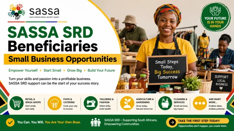 SRD Beneficiaries Small Business Opportunities